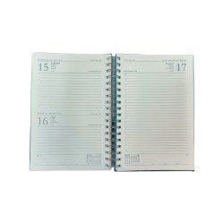 ÇUKURAMBAR SİYAH TARİHLİ AJANDA (15X21 CM)