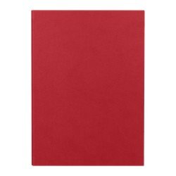 GİMAT KIRMIZI KARELİ TARİHSİZ DEFTER (19X25 CM)