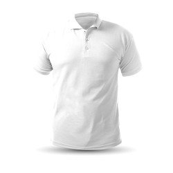 AÇELYA BEYAZ L POLO YAKA T-SHİRT
