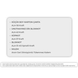 ALA-61 SÜPER EKO 5Lİ KRAFT SET